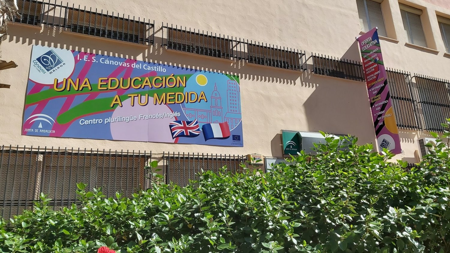 El IES Cánovas del Castillo de Málaga oferta la doble titulación de Bachillerato español y francés