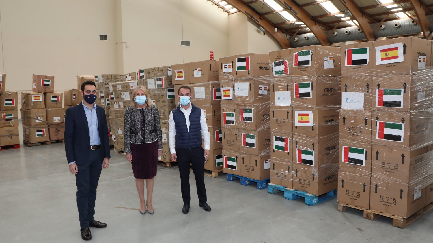 Marbella reparte cerca de 900.000 mascarillas entre vecinos, colectivos y centros educativos