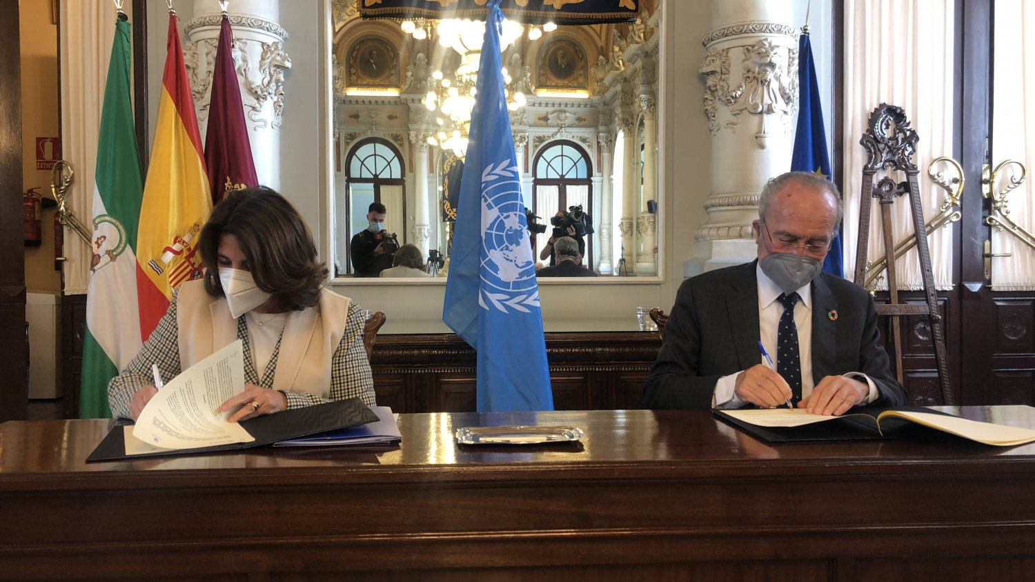 El Ayuntamiento de Málaga y OIM firman un protocolo para fomentar una migración segura y regular
