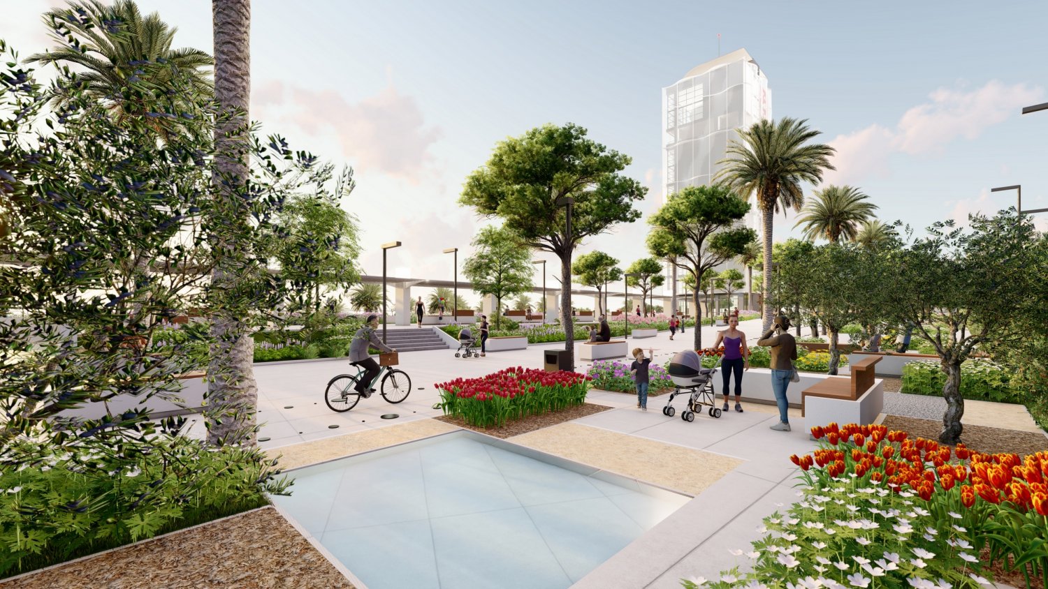 Estepona presenta el anteproyecto del espacio que conectará el puerto con el centro de la ciudad