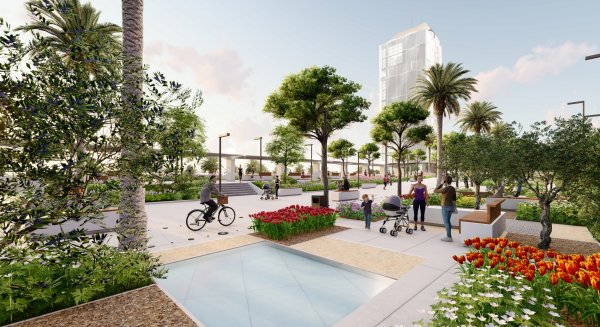Estepona presenta el anteproyecto del espacio que conectará el puerto con el centro de la ciudad