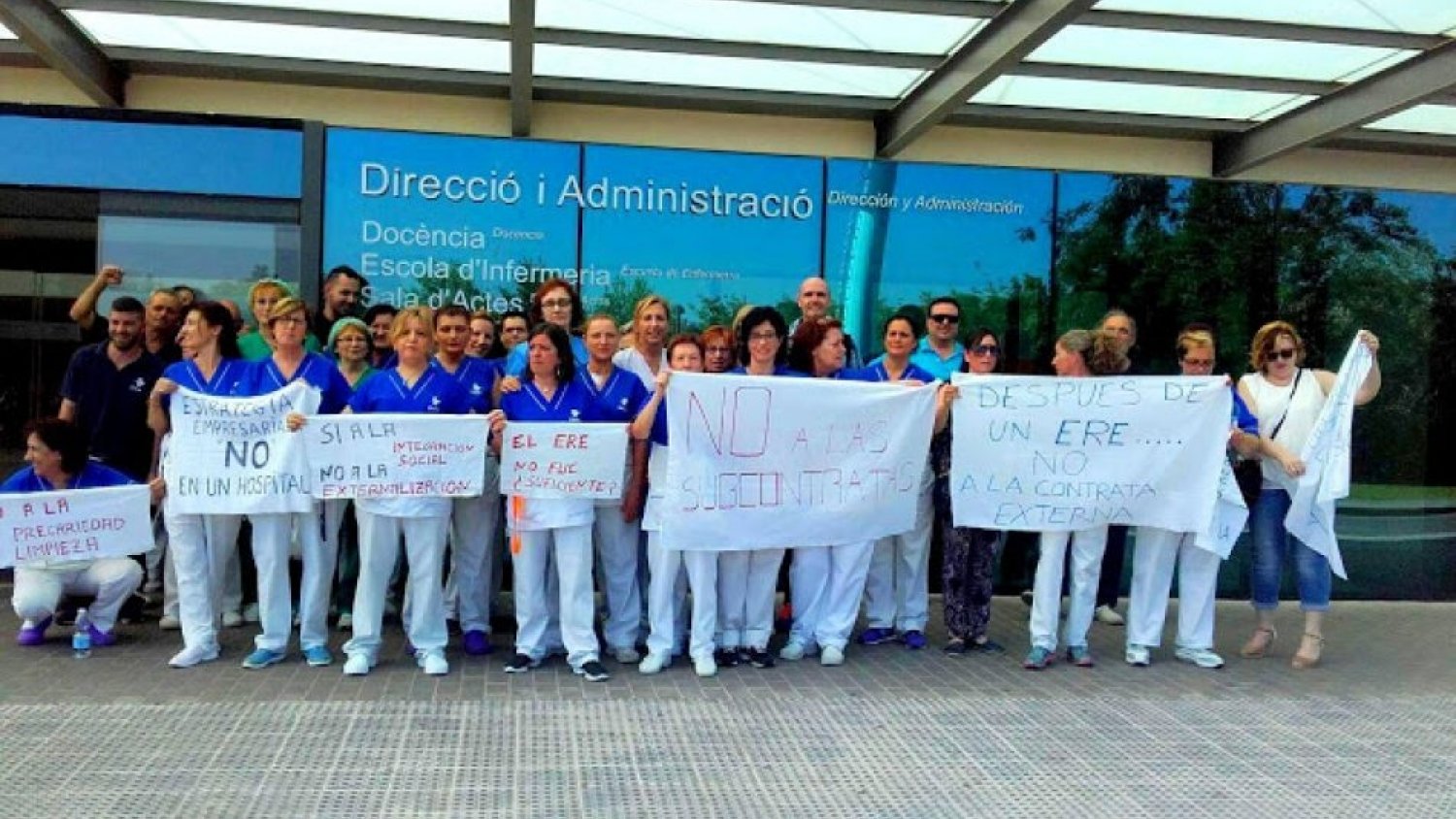 CCOO convoca en Fuengirola una concentración para defender la plantilla de ayuda a domicilio de Clece