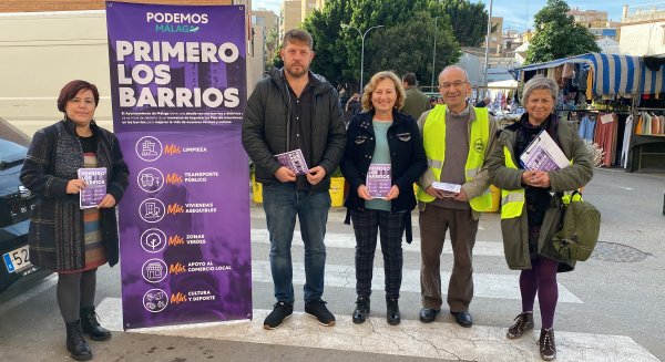 Podemos exige más zonas verdes y equipamientos deportivos en el distrito Bailén-Miraflores