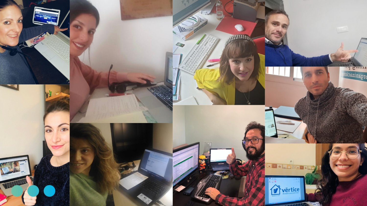 El equipo de Vértice conmemora el primer aniversario de teletrabajo con un ciclo de talleres on line