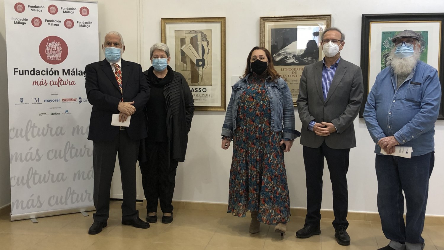 Fundación Málaga y APLAMA inauguran la exposición “Los carteles de Picasso”