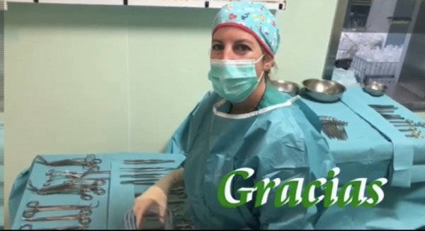 Profesionales del Virgen de la Victoria hacen un vídeo para fomentar el uso de palabras clave