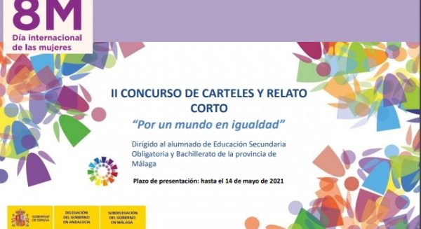 La Subdelegación del Gobierno en Málaga convoca la II Edición del Concurso de Carteles y Relato corto