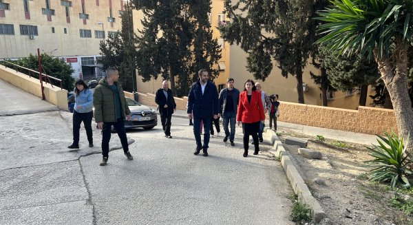 El PSOE exige al Ayuntamiento un plan de remodelación integral en la barriada de Las Flores