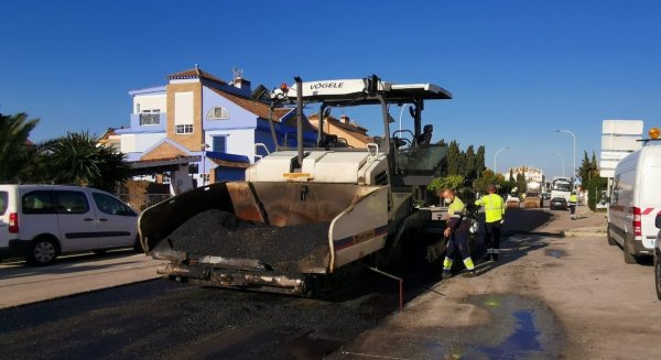 Ayuntamiento de Rincón de la Victoria inicia hoy las obras del nuevo Plan de Asfaltado Municipal
