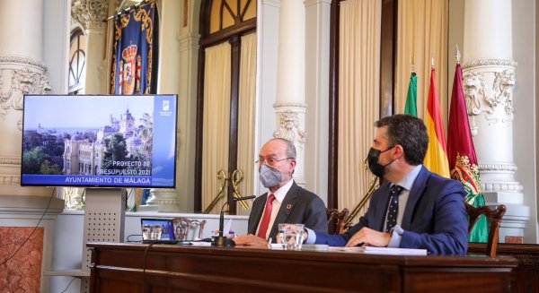 El Presupuesto de 2021 para Málaga alcanza los 899 millones de euros