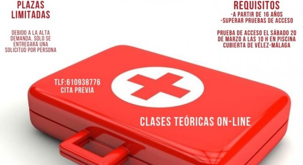 El Ayuntamiento de Vélez-Málaga abre nueva convocatoria del curso de socorrismo bonificado al 50%