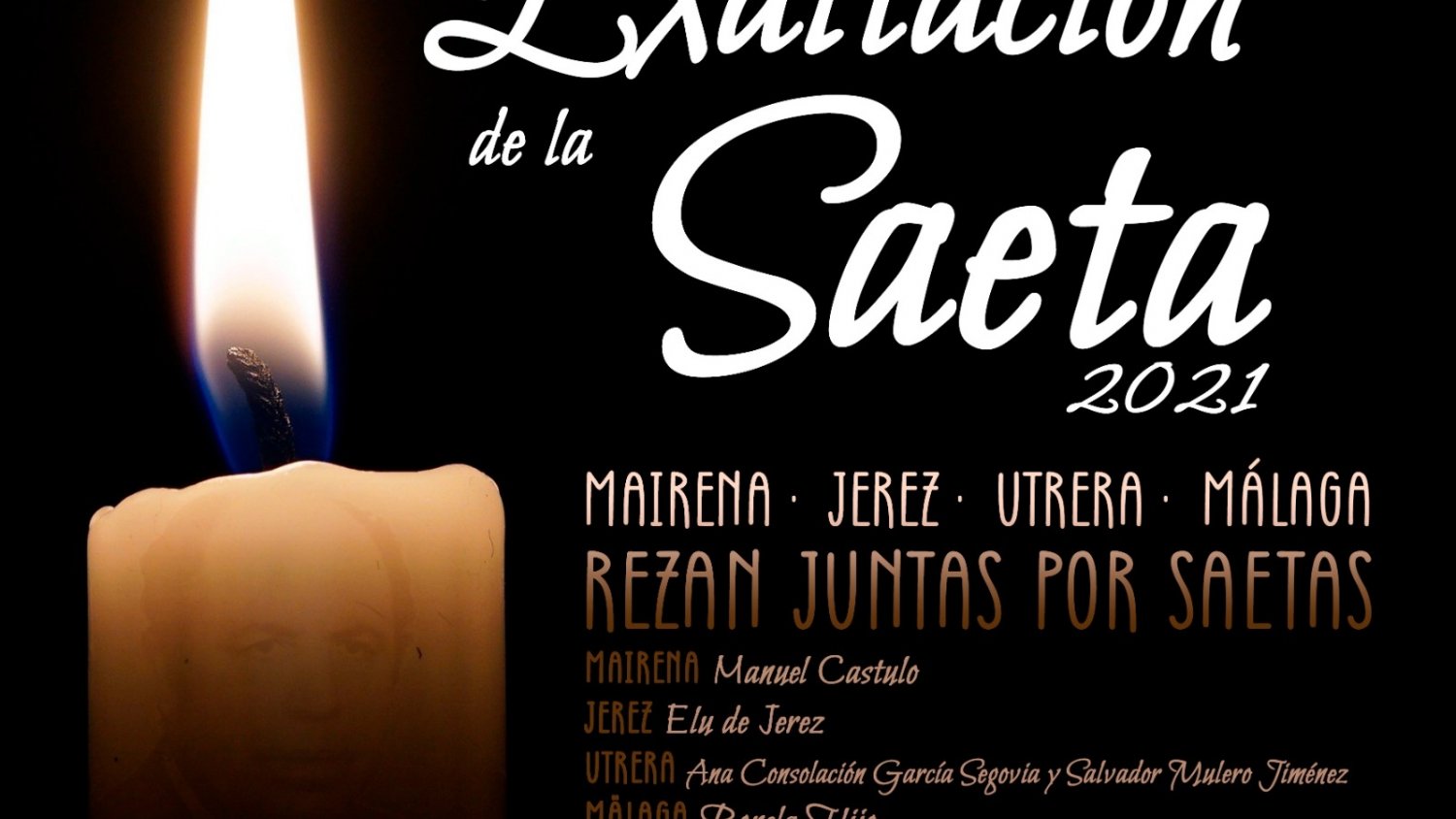 Málaga, Jerez, Utrera y Mairena ofrecen de forma virtual la VIII Exaltación de la Saeta