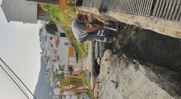 El Ayuntamiento de Torrox mejora la red de saneamiento del municipio