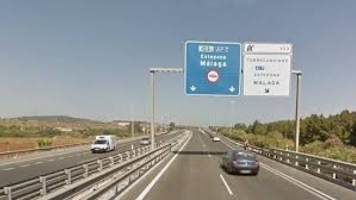 Desde el 2 de marzo hay afecciones en el tráfico en el enlace de Cancelada de la A-7 por Estepona