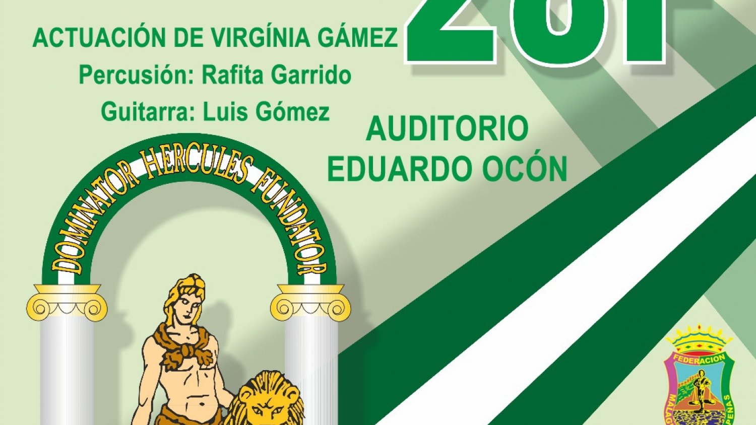 La Federación Malagueña de Peñas celebra el día de Andalucía con el pregón de Antón Jiménez Blanco