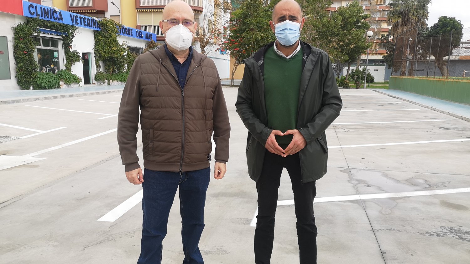 Finalizan las obras de remodelación del párking de la calle doctor Marañón de Torre del Mar