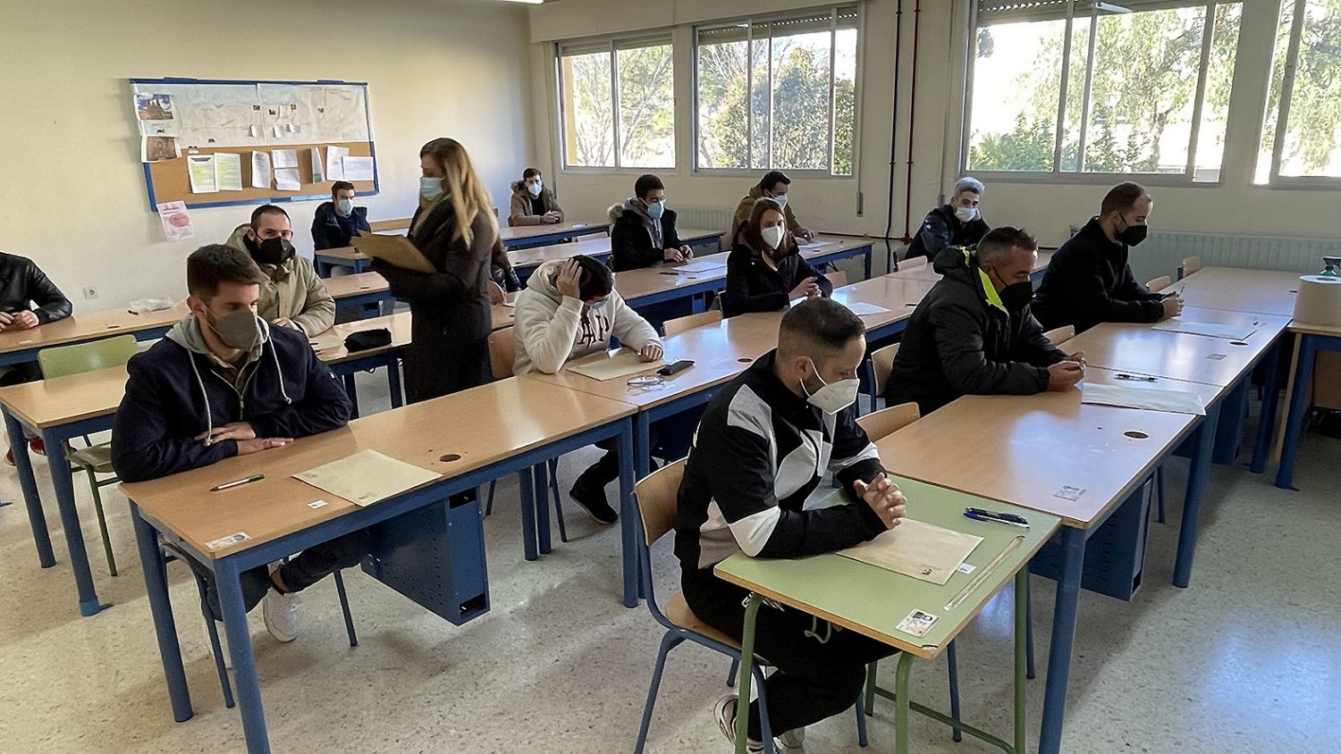 410 aspirantes participan hoy en la oposición a cinco plazas de la Policía Local de Antequera