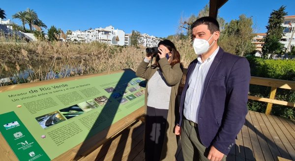 La Senda Litoral en Marbella ofrece un nuevo atractivo con un observatorio ornitológico
