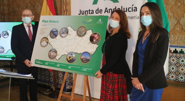 La Junta invierte 75 millones en caminos rurales de 200 municipios de toda Andalucía