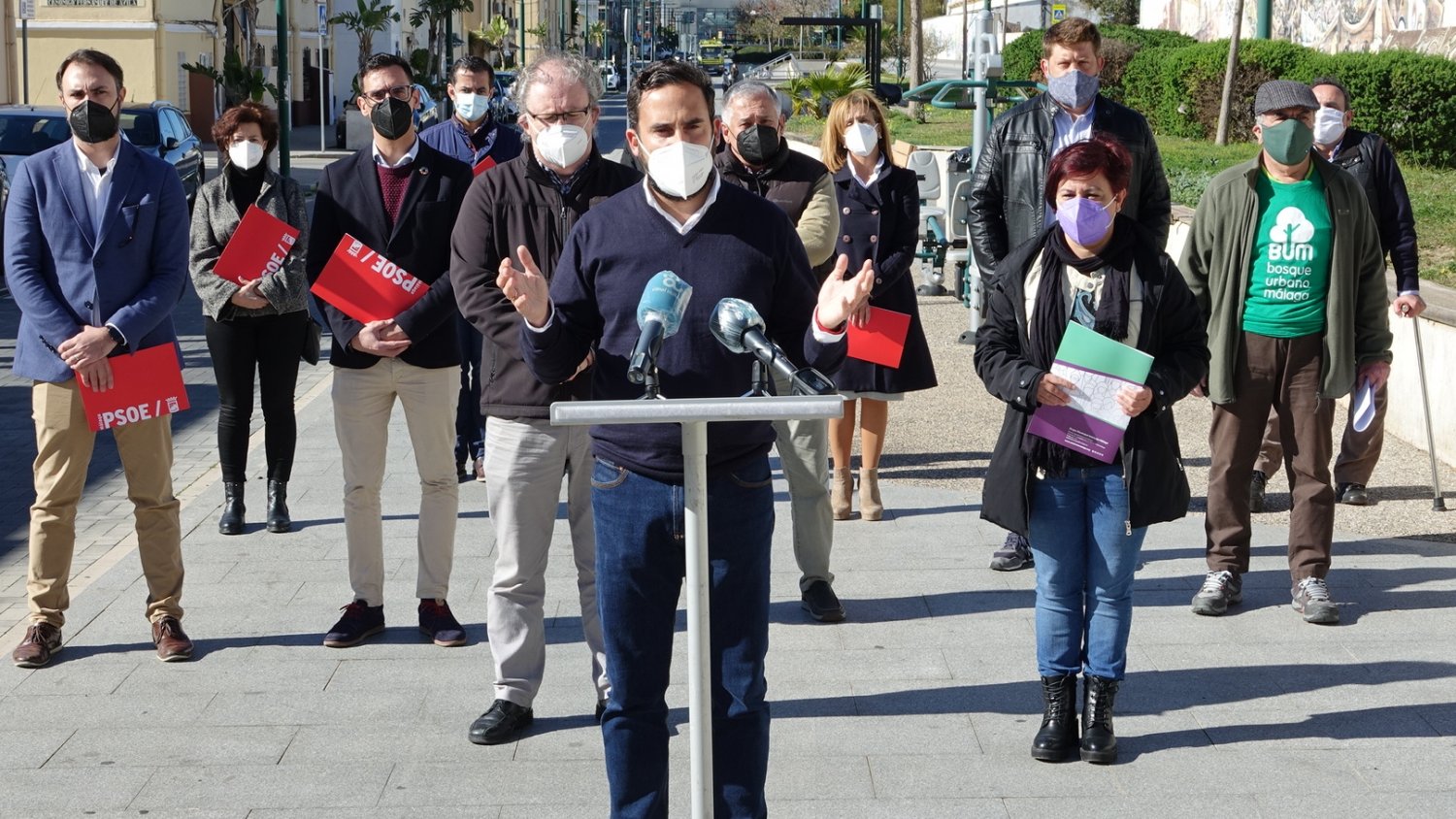 PSOE e IU piden al Ayuntamiento un plan de movilidad para no saturar el entorno del Parque de Repsol