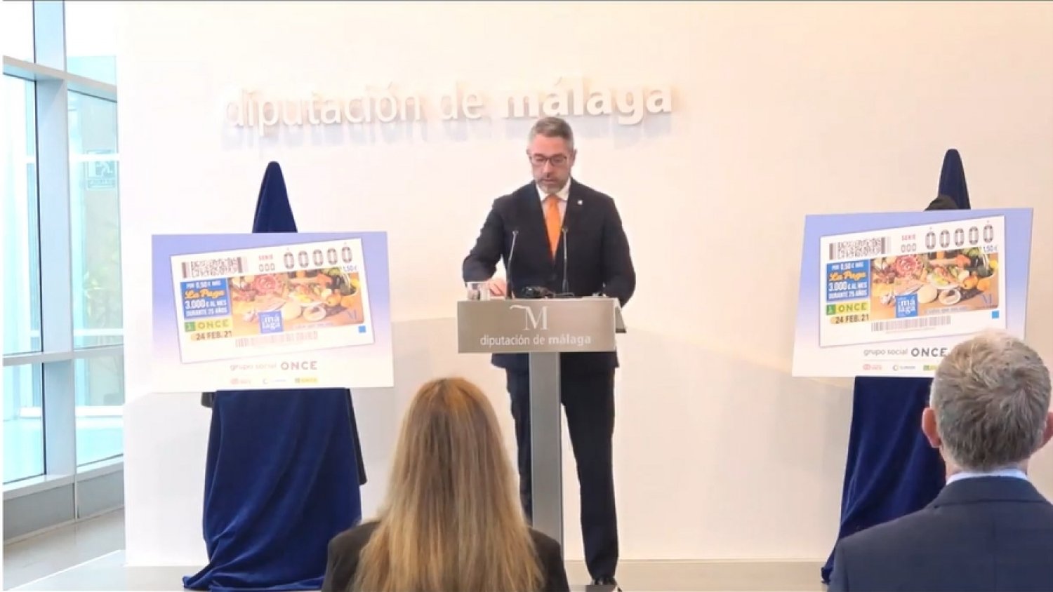 Diputación presenta junto a la ONCE el nuevo cupón dedicado a “Sabor a Málaga”