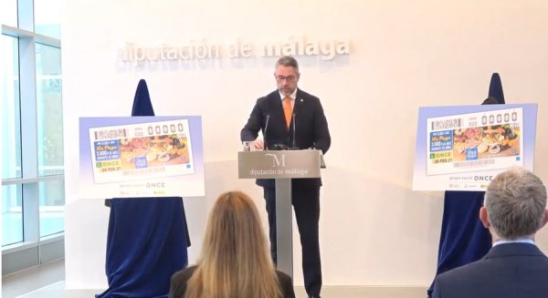 Diputación presenta junto a la ONCE el nuevo cupón dedicado a “Sabor a Málaga”