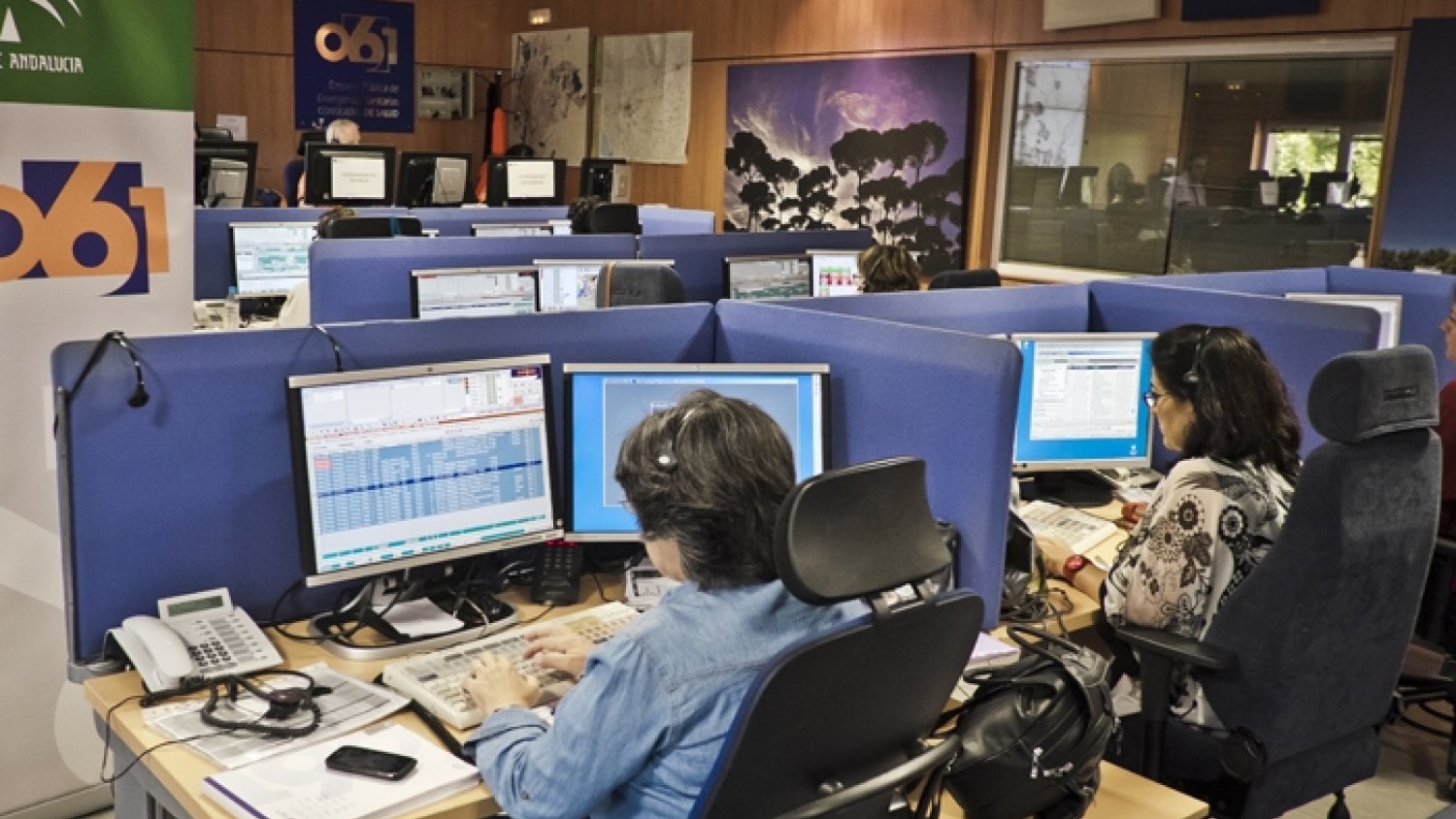 Las llamadas por coronavirus descienden un 67% en los centros coordinadores de 061
