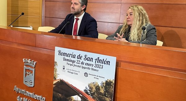 El Distrito Málaga Este celebra su tradicional romería de San Antón el domingo 22 de enero