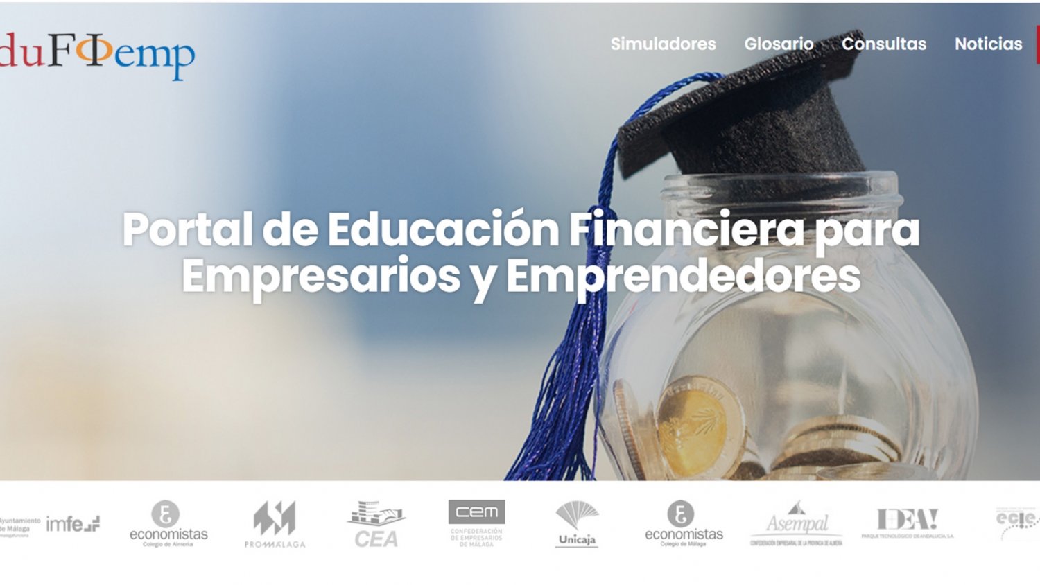 El Proyecto Edufinet de Unicaja estrena nueva web para su portal de educación financiera