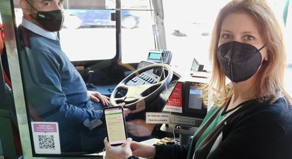 El Consorcio de Transporte de Málaga adopta el pago con móvil en sus líneas interurbanas
