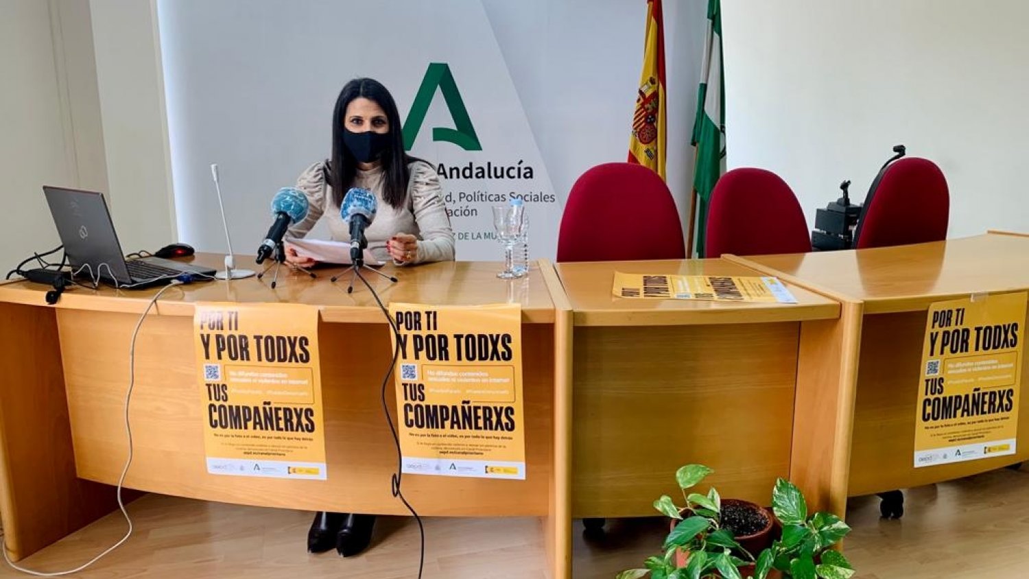 El IAM lanza en Málaga la campaña contra la ciberviolencia de género #PuedesPararlo