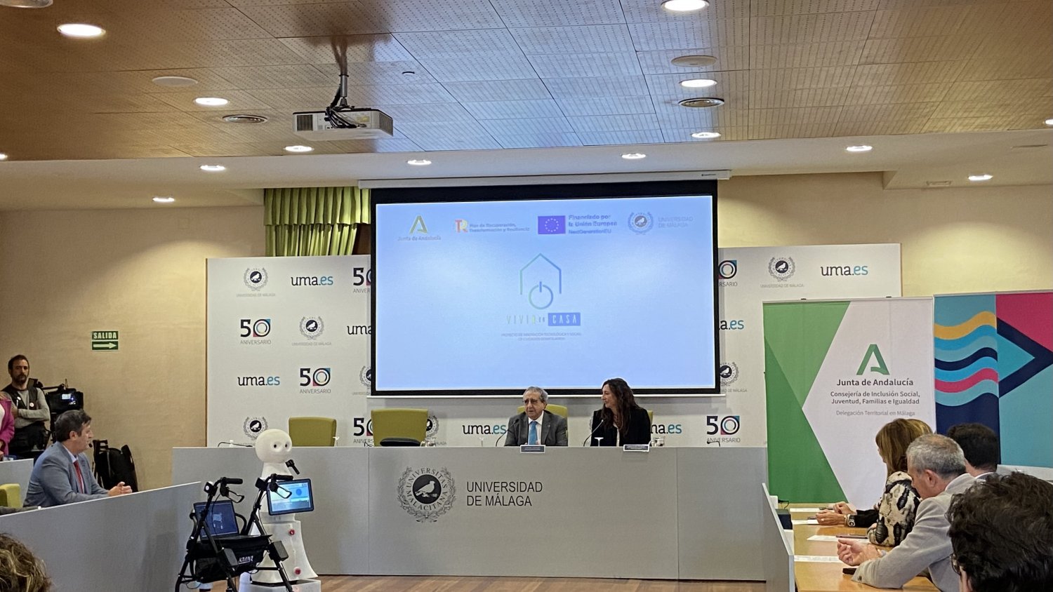 La UMA e Igualdad presentan el plan 'Más cerca' sobre innovación de cuidados domiciliarios