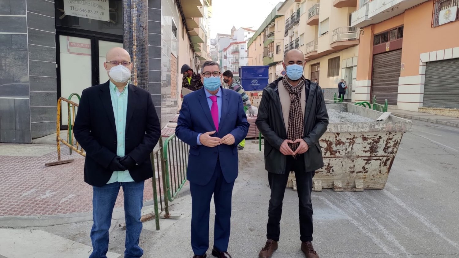Infraestructuras informa sobre el inicio de las obras de saneamiento en calle Huerto Carrión de Vélez-Málaga