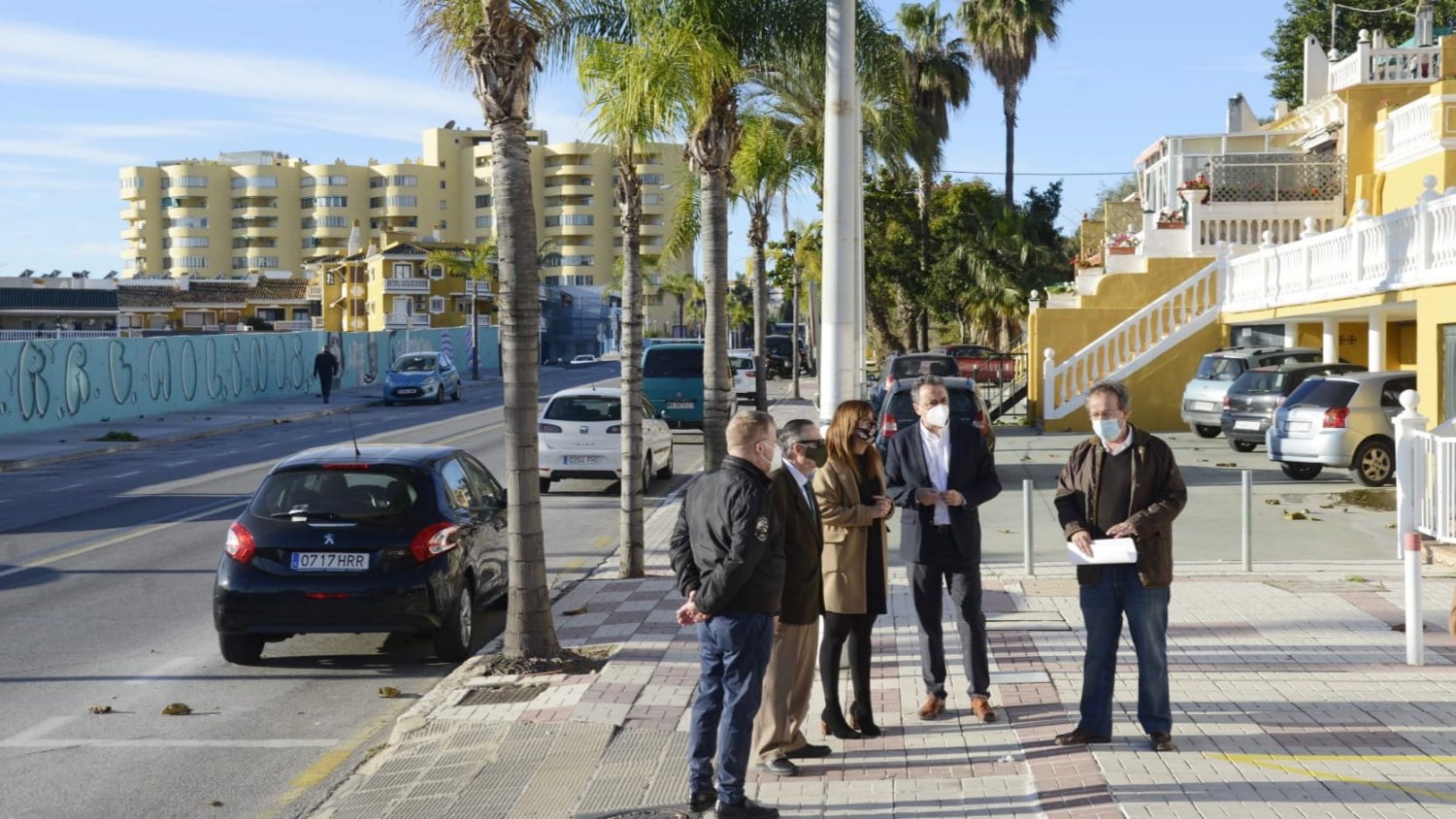El Ayuntamiento de Torremolinos presenta el proyecto para la reurbanización en la avenida Carlota Alessandri