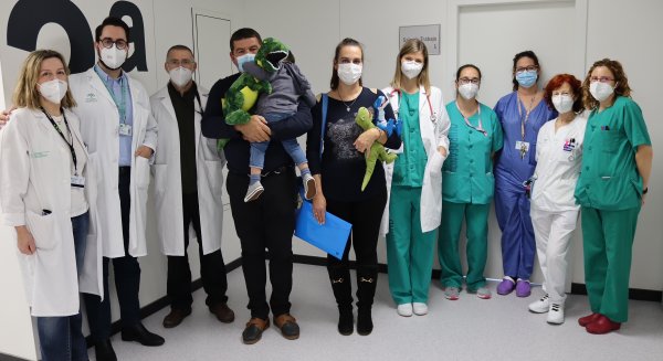 El Materno Infantil emplea la planificación virtual 3D para operar a un menor con un tumor hepático