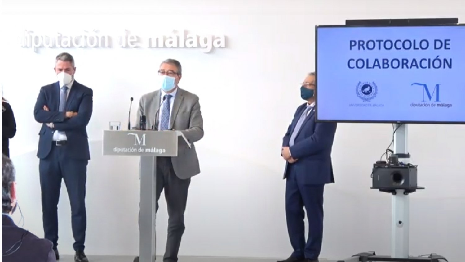 Diputación de Málaga y la Universidad de Málaga firman un año más su convenio de colaboración