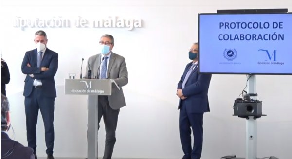 Diputación de Málaga y la Universidad de Málaga firman un año más su convenio de colaboración