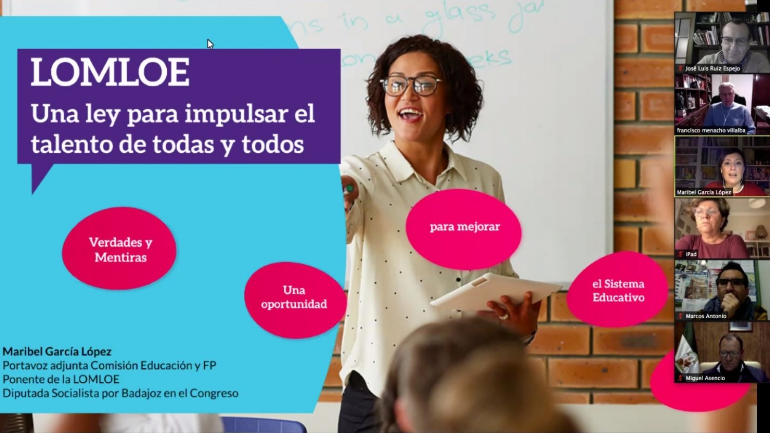 El PSOE presiona al Gobierno de la Junta de Andalucía para que aplique la LOMLOE