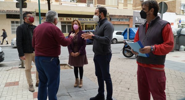 PSOE pide a De la Torre suspender la zona azul de las calles Tomás Echevarría y La Unión