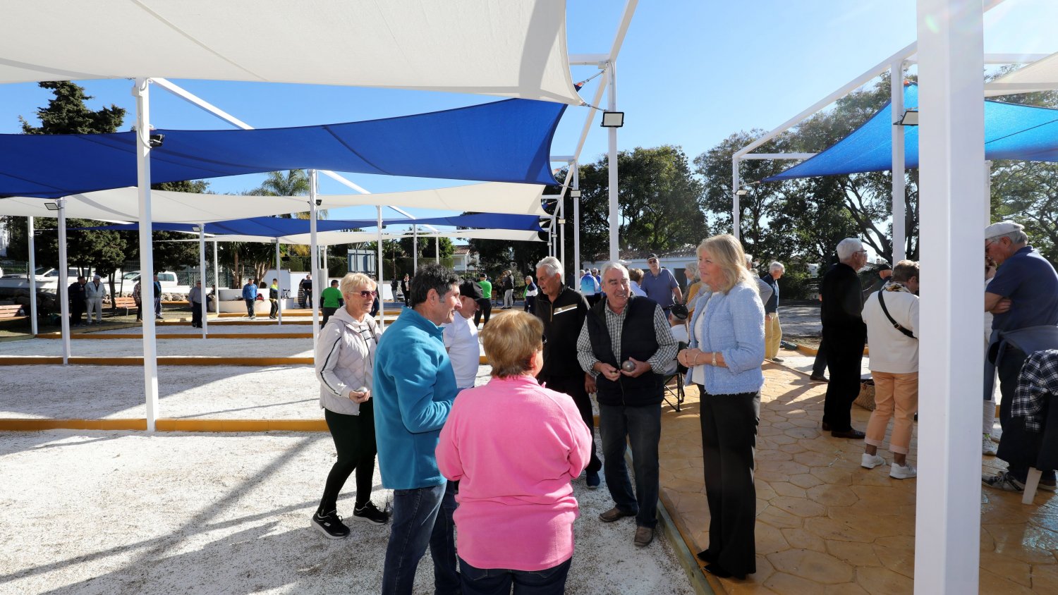 Marbella reabre con un torneo internacional las pistas de petanca Eriks Plan de Las Chapas