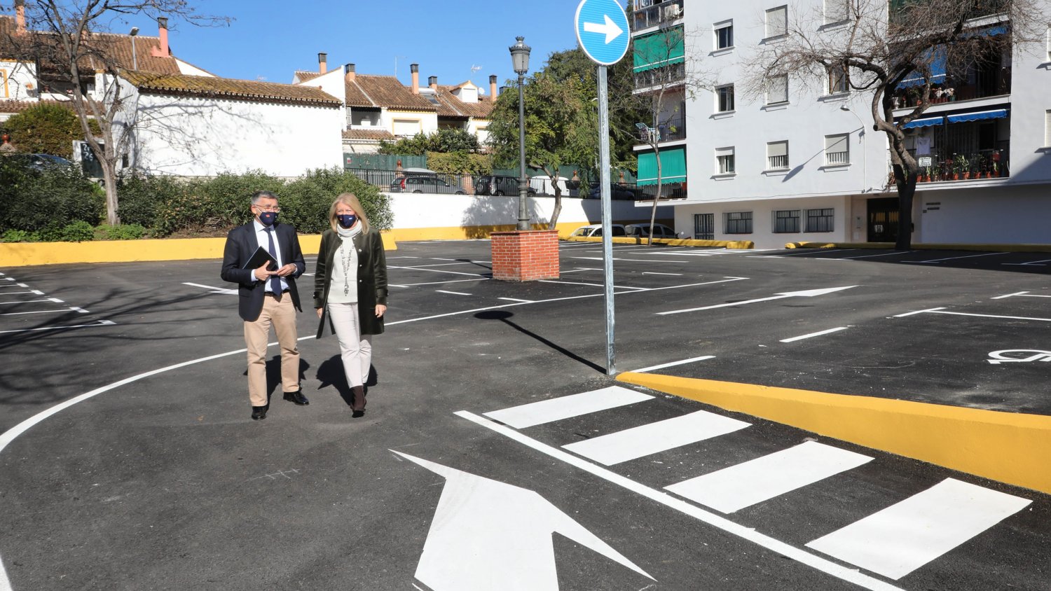 San Pedro Alcántara finaliza el acondicionamiento de un parking en superficie ubicado en la calle Tolox