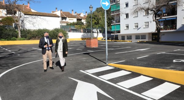 San Pedro Alcántara finaliza el acondicionamiento de un parking en superficie ubicado en la calle Tolox