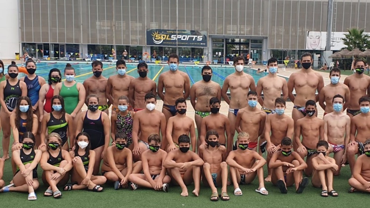 Waterpolo Málaga se une a Sol Sport para crear del centro acuático un punto de formación de deportistas