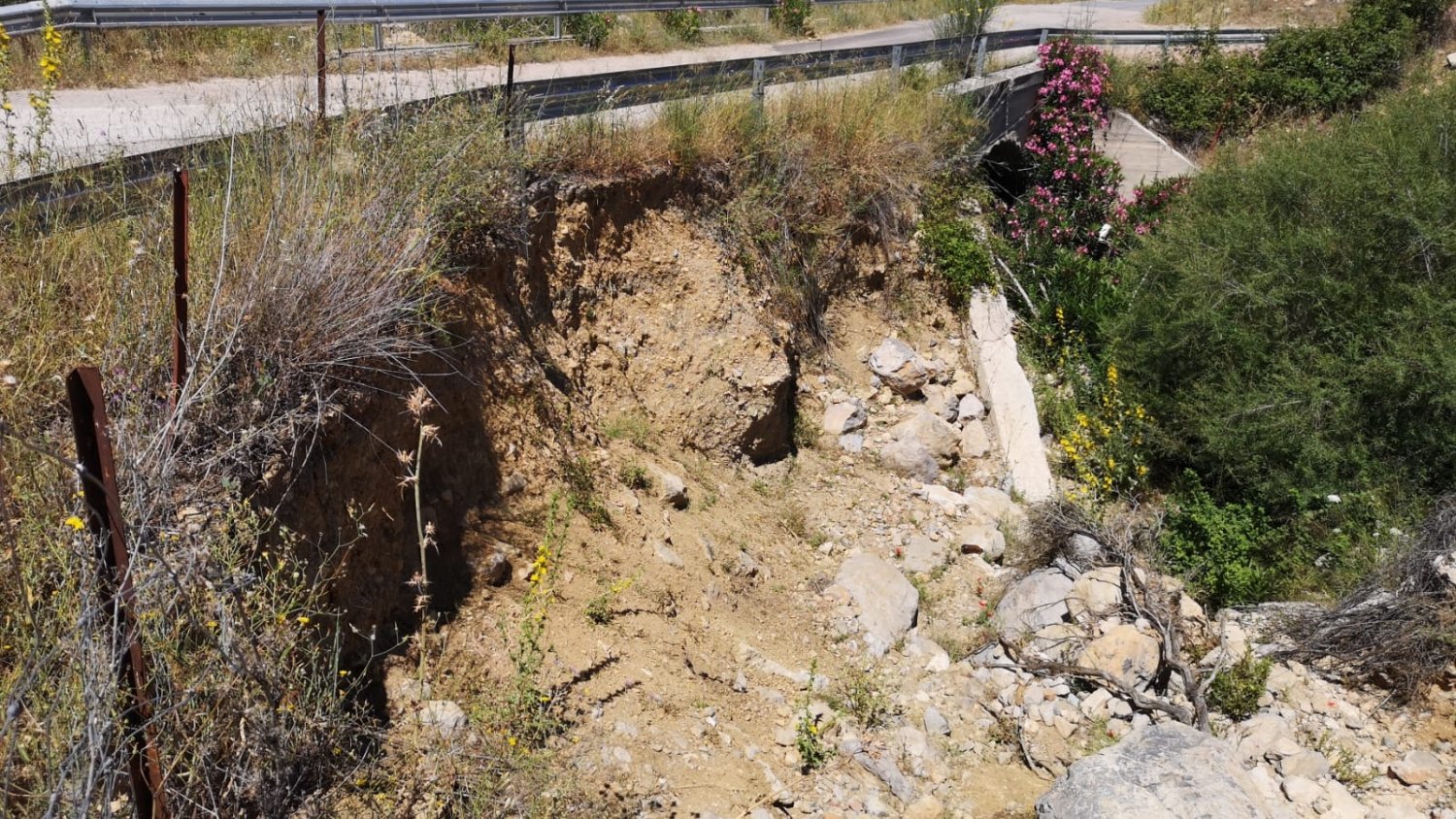 Diputación licita por 1,5 millones de euros el arreglo de nueve carreteras afectadas por el temporal de 2019