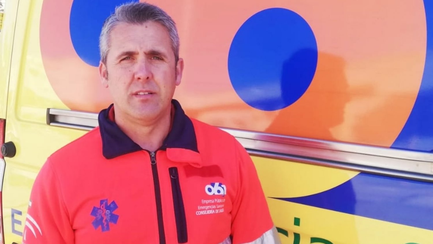 Jorge Díaz del 061 de Málaga es reconocido por el Ministerio de Defensa con la medalla de la 'Operación Balmis'