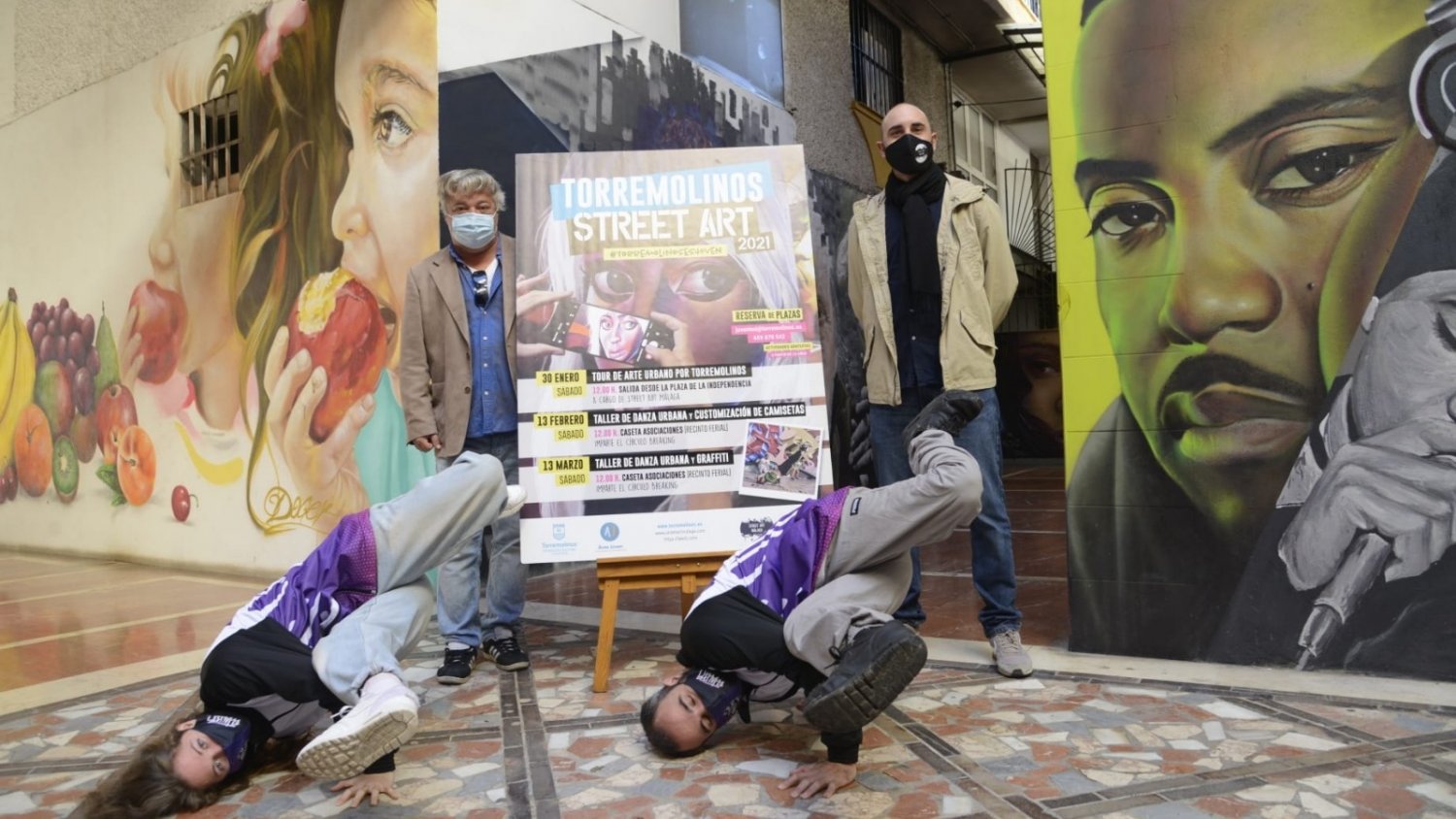 ’Torremolinos Street Art’ acerca el arte callejero a los jóvenes y las jóvenes del municipio