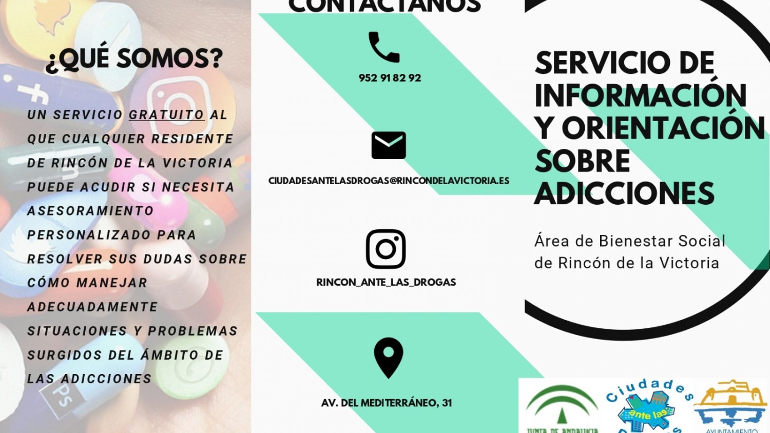 Comienzan los talleres de prevención del Programa “Ciudades ante las Drogas” en Rincón de la Victoria