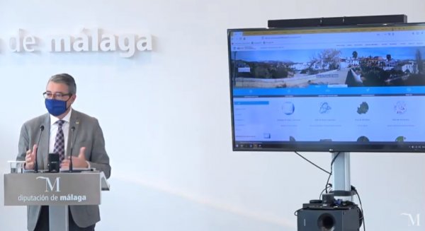 Diputación presenta el Geoportal de Málaga con más de tres millones de datos sobre la provincia