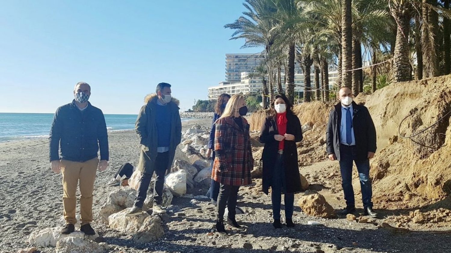 Del Cid lamenta que el PSOE no tenga un plan para restaurar las playas de Torremolinos
