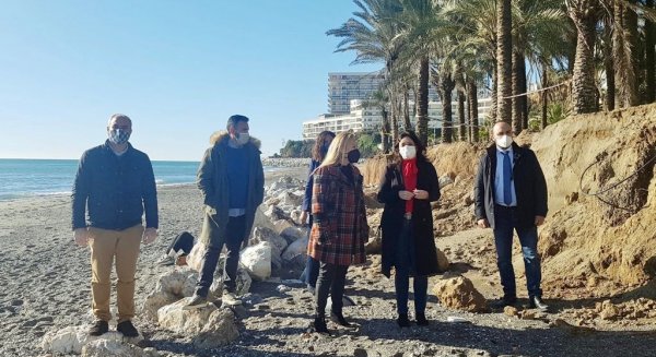 Del Cid lamenta que el PSOE no tenga un plan para restaurar las playas de Torremolinos